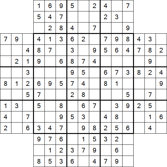 Flower Sudoku - Easy