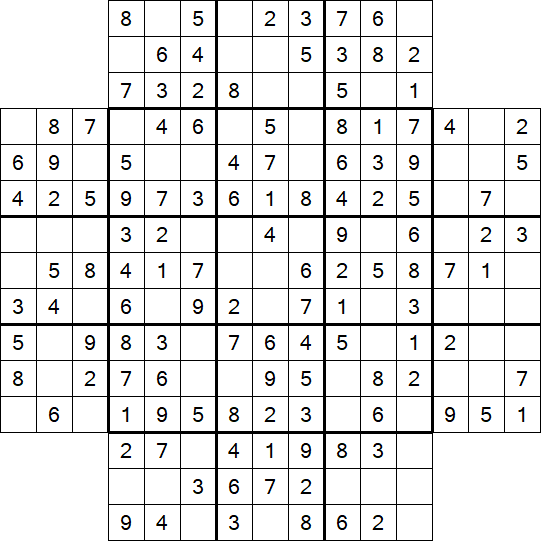 Flower Sudoku - Simple