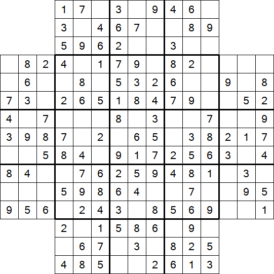 Flower Sudoku - Simple