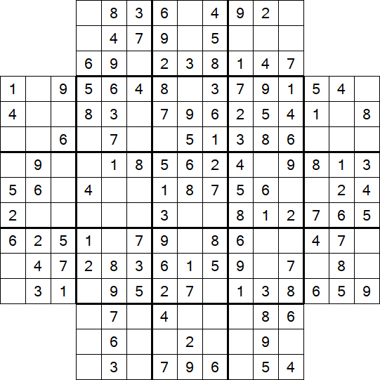 Flower Sudoku - Simple