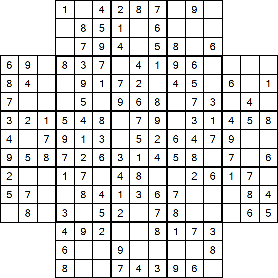 Flower Sudoku - Simple