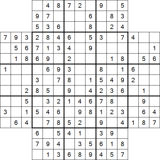 Flower Sudoku - Simple