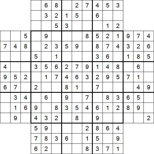 Flower Sudoku - Simple