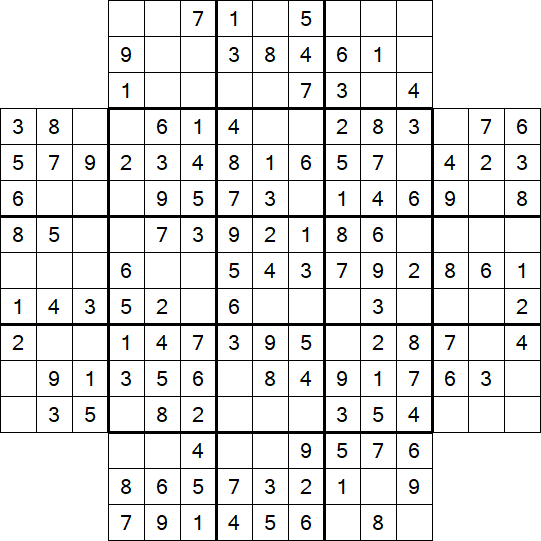 Flower Sudoku - Simple