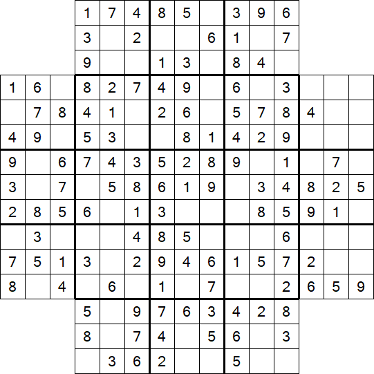 Flower Sudoku - Simple