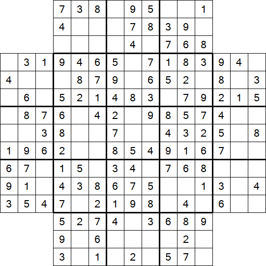 Flower Sudoku - Simple