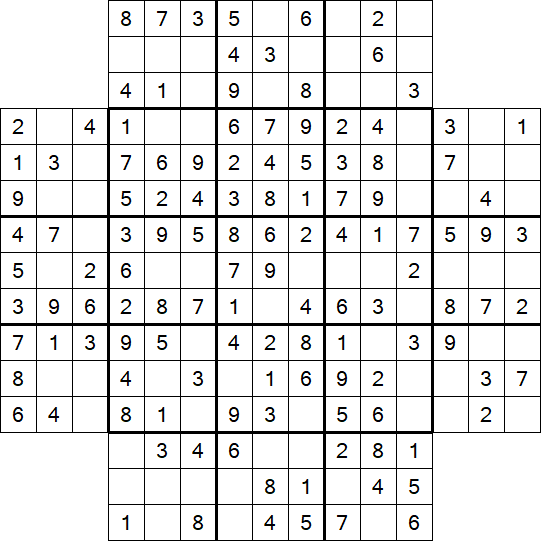 Flower Sudoku - Easy