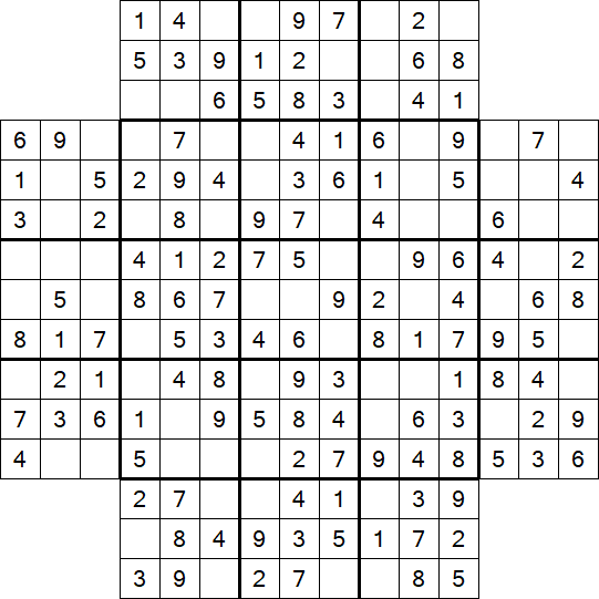 Flower Sudoku - Easy