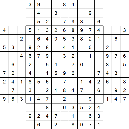 Flower Sudoku - Einfach