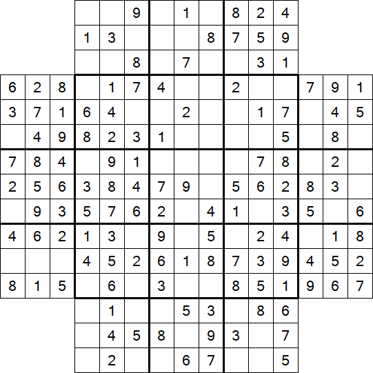 Flower Sudoku - Einfach