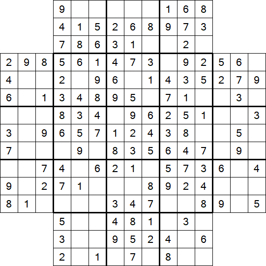 Flower Sudoku - Easy