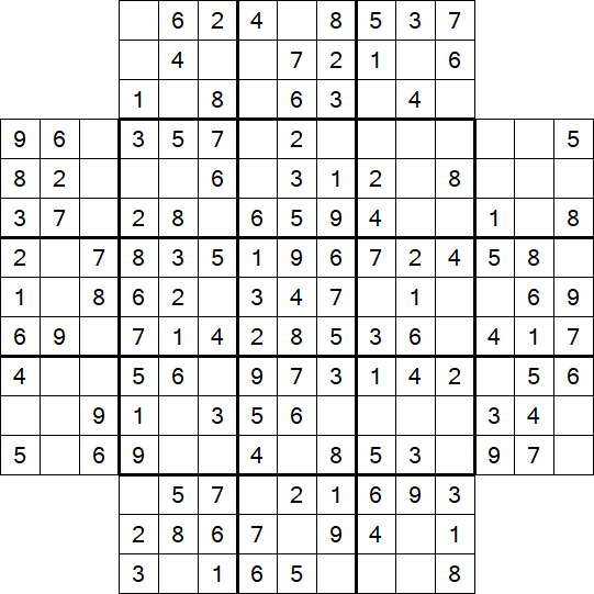 Flower Sudoku - Easy