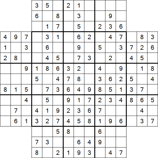 Flower Sudoku - Easy