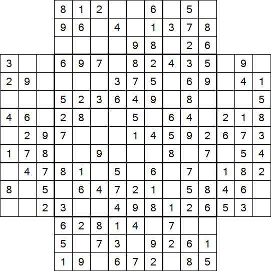 Flower Sudoku - Easy