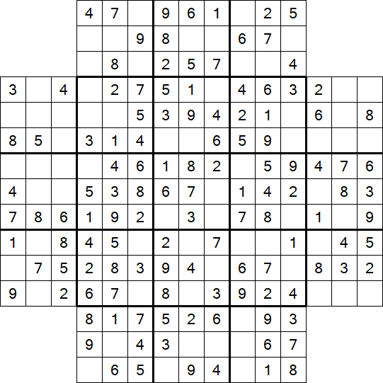 Flower Sudoku - Easy