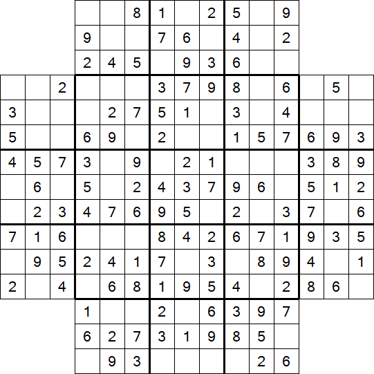 Flower Sudoku - Easy