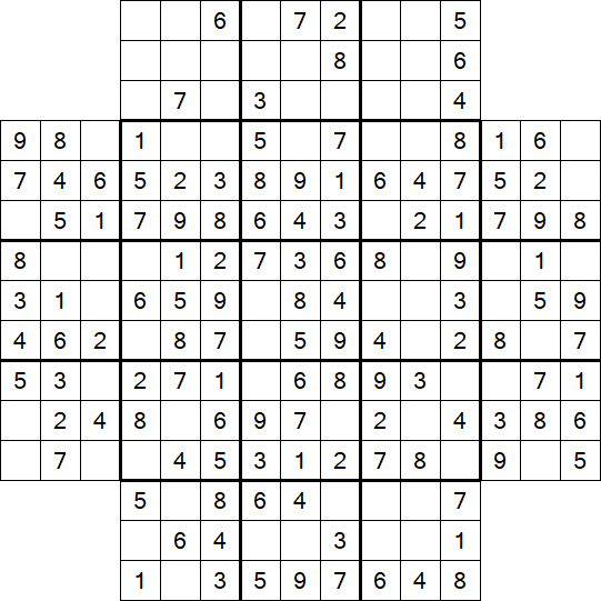 Flower Sudoku - Easy
