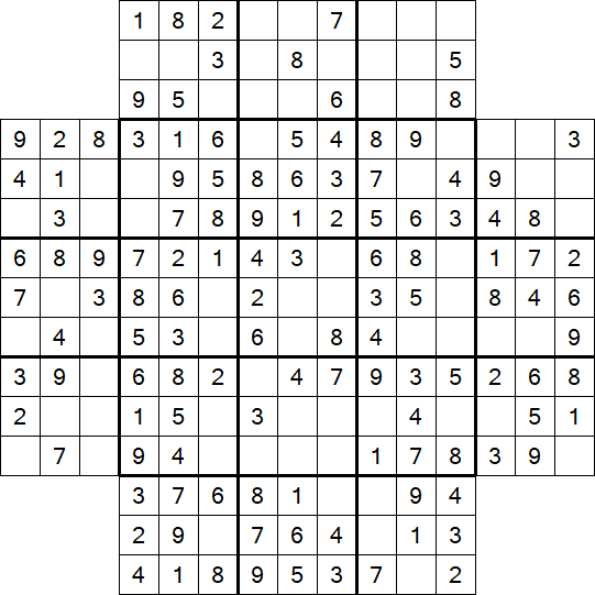 Flower Sudoku - Easy