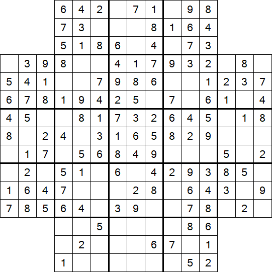 Flower Sudoku - Easy