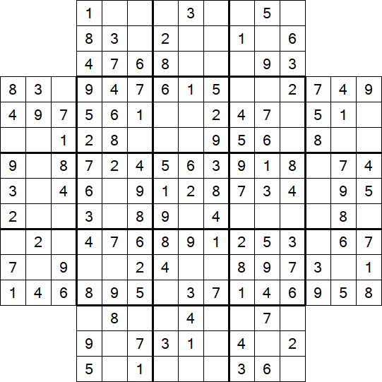 Flower Sudoku - Easy