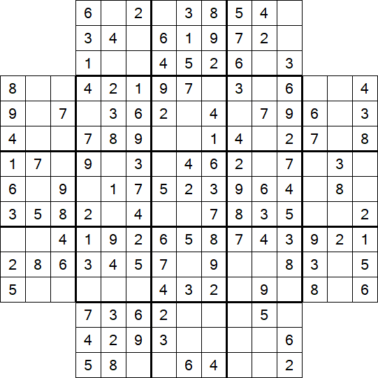 Flower Sudoku - Einfach