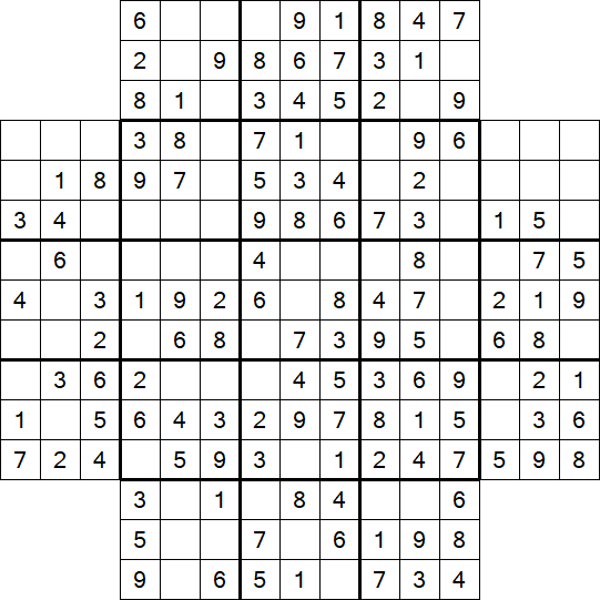 Flower Sudoku - Fácil