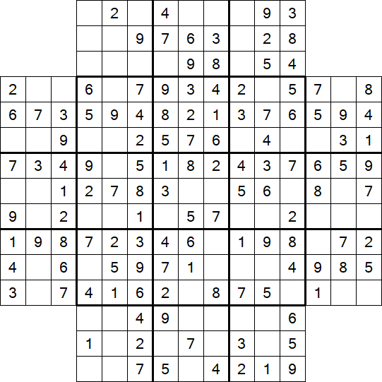 Flower Sudoku - Fácil