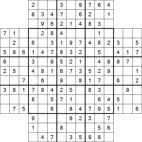Flower Sudoku - Einfach