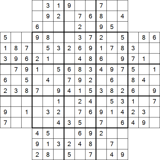 Flower Sudoku - Fácil