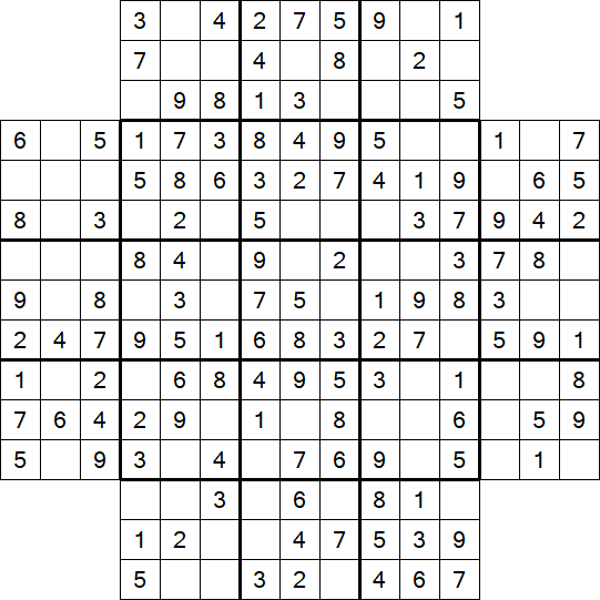 Flower Sudoku - Fácil