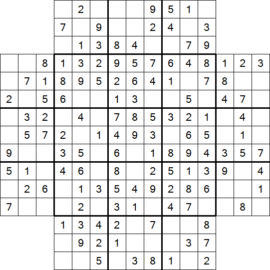 Flower Sudoku - Einfach