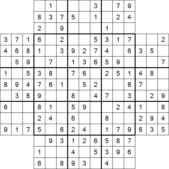 Flower Sudoku - Einfach