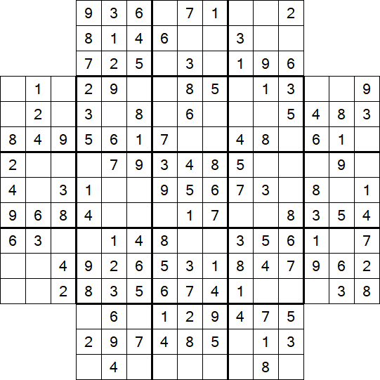 Flower Sudoku - Fácil