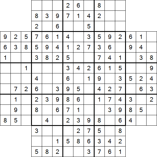 Flower Sudoku - Einfach