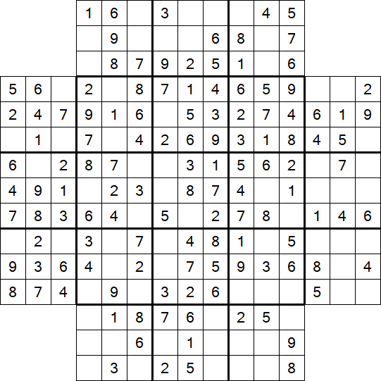 Flower Sudoku - Einfach