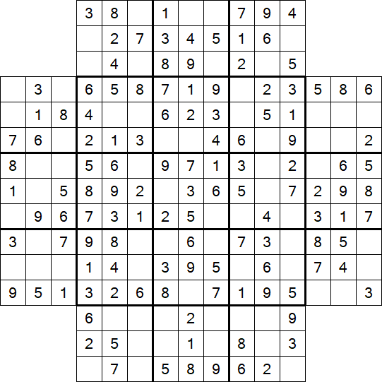 Flower Sudoku - Einfach