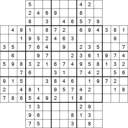 Flower Sudoku - Einfach