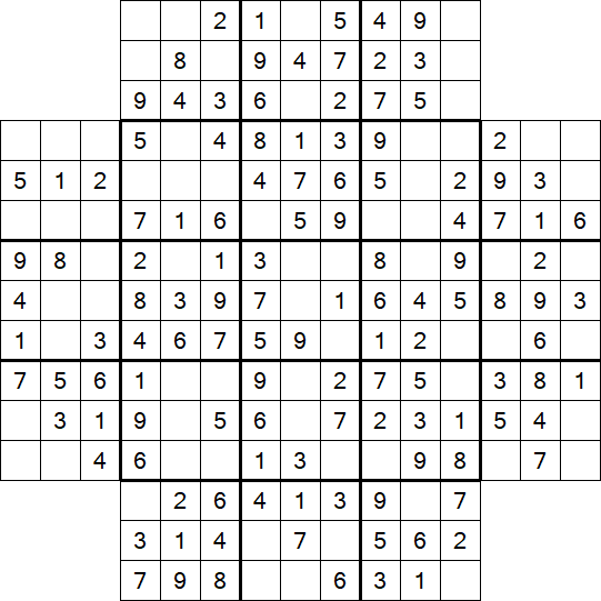 Flower Sudoku - Einfach