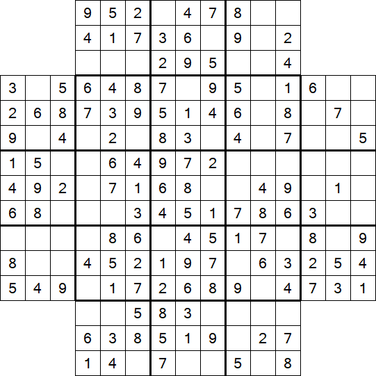 Flower Sudoku - Easy