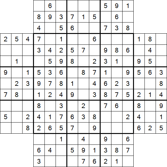 Flower Sudoku - Einfach