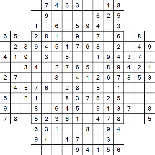 Flower Sudoku - Einfach