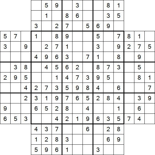 Flower Sudoku - Einfach