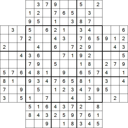 Flower Sudoku - Einfach