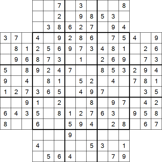 Flower Sudoku - Einfach