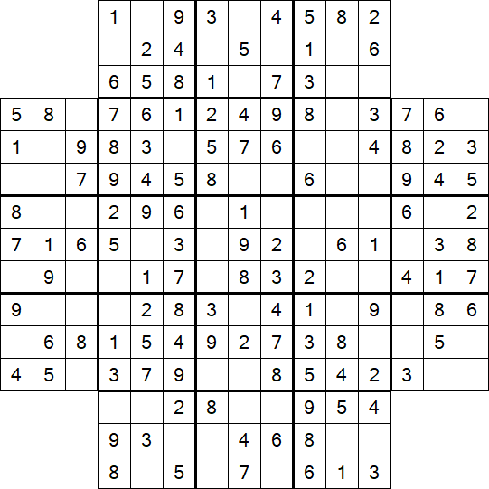 Flower Sudoku - Einfach