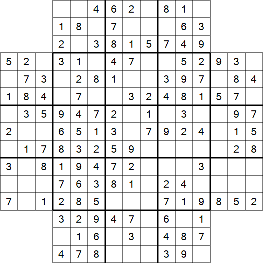 Flower Sudoku - Einfach