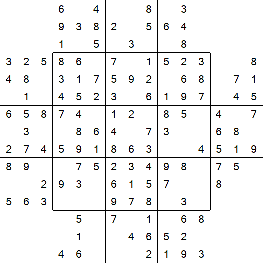 Flower Sudoku - Einfach