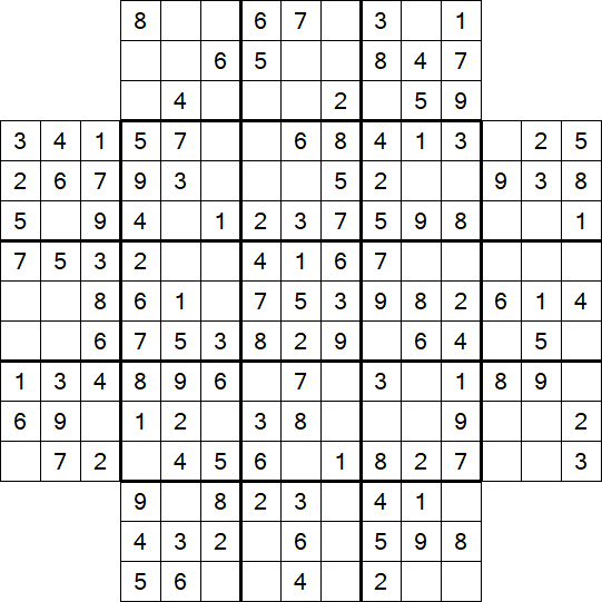 Flower Sudoku - Einfach