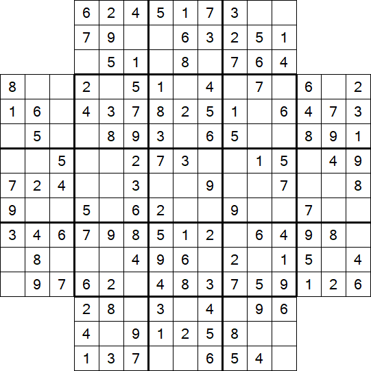 Flower Sudoku - Einfach