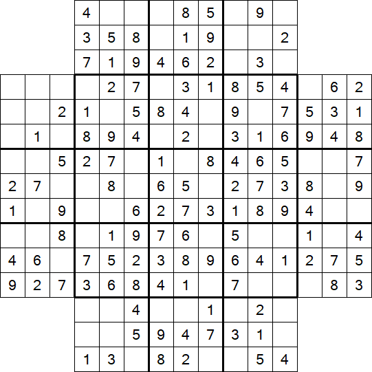 Flower Sudoku - Einfach